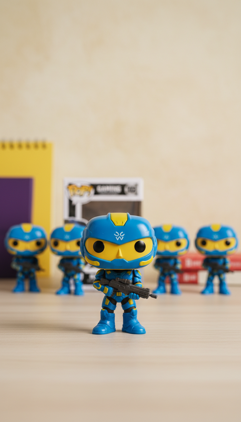 Gaming Icon Pixel-Art Funko Pop