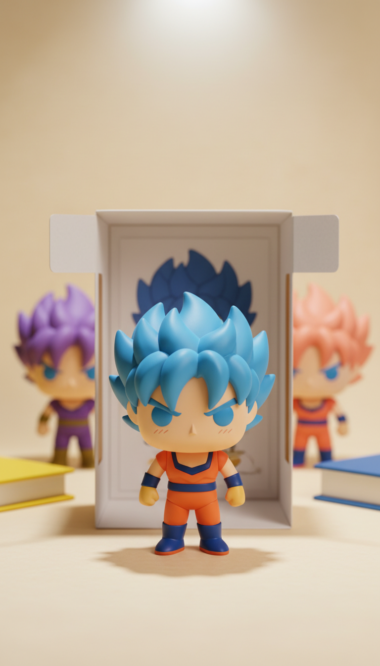 Limited Edition Glow Anime Pop
