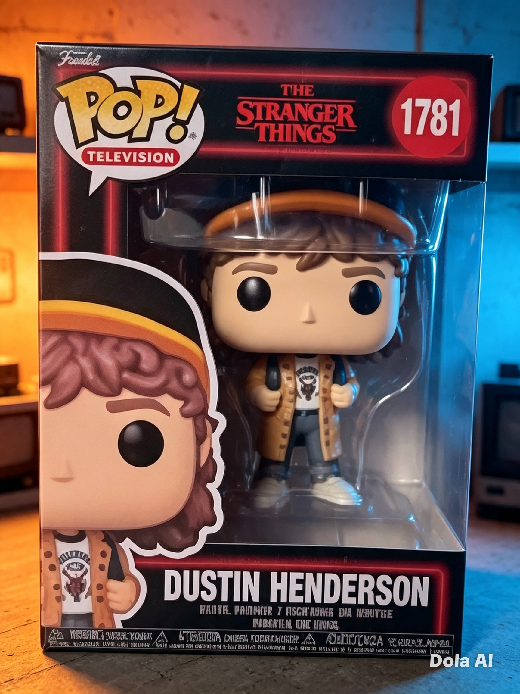 Funko Pop! Dustin Henderson #1781 — Stranger Things