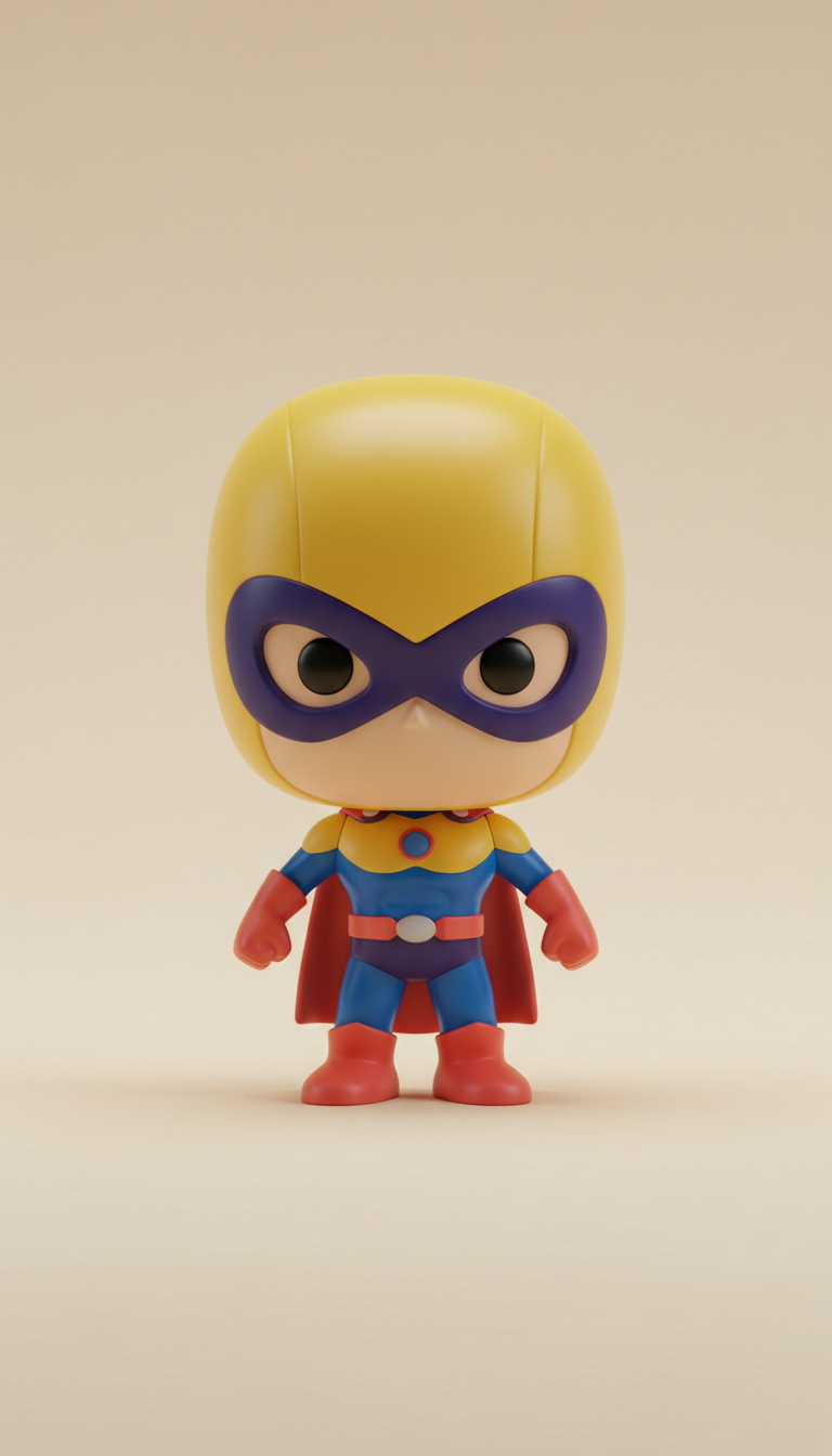 Exclusive Metallic Marvel Hero Pop