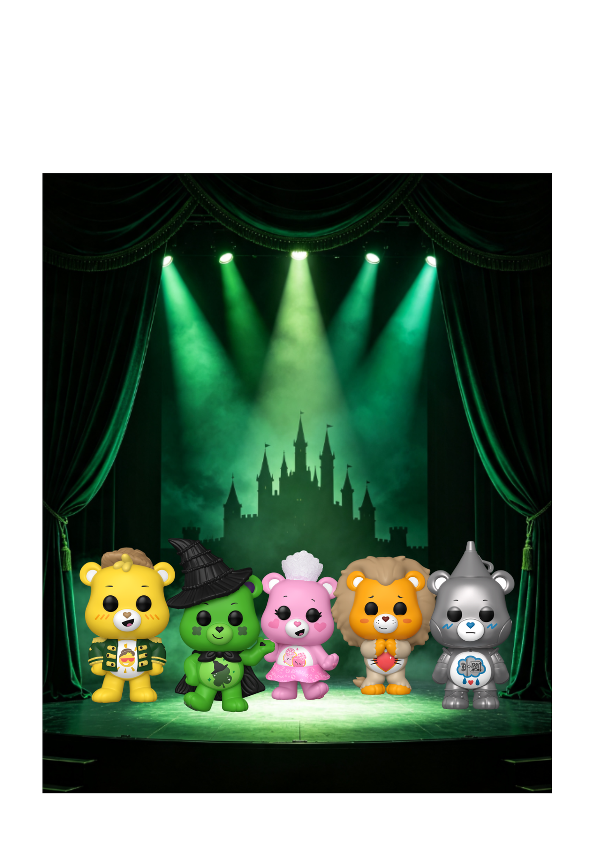 Funko Pop Carebears as Wicked Characters. Full Set